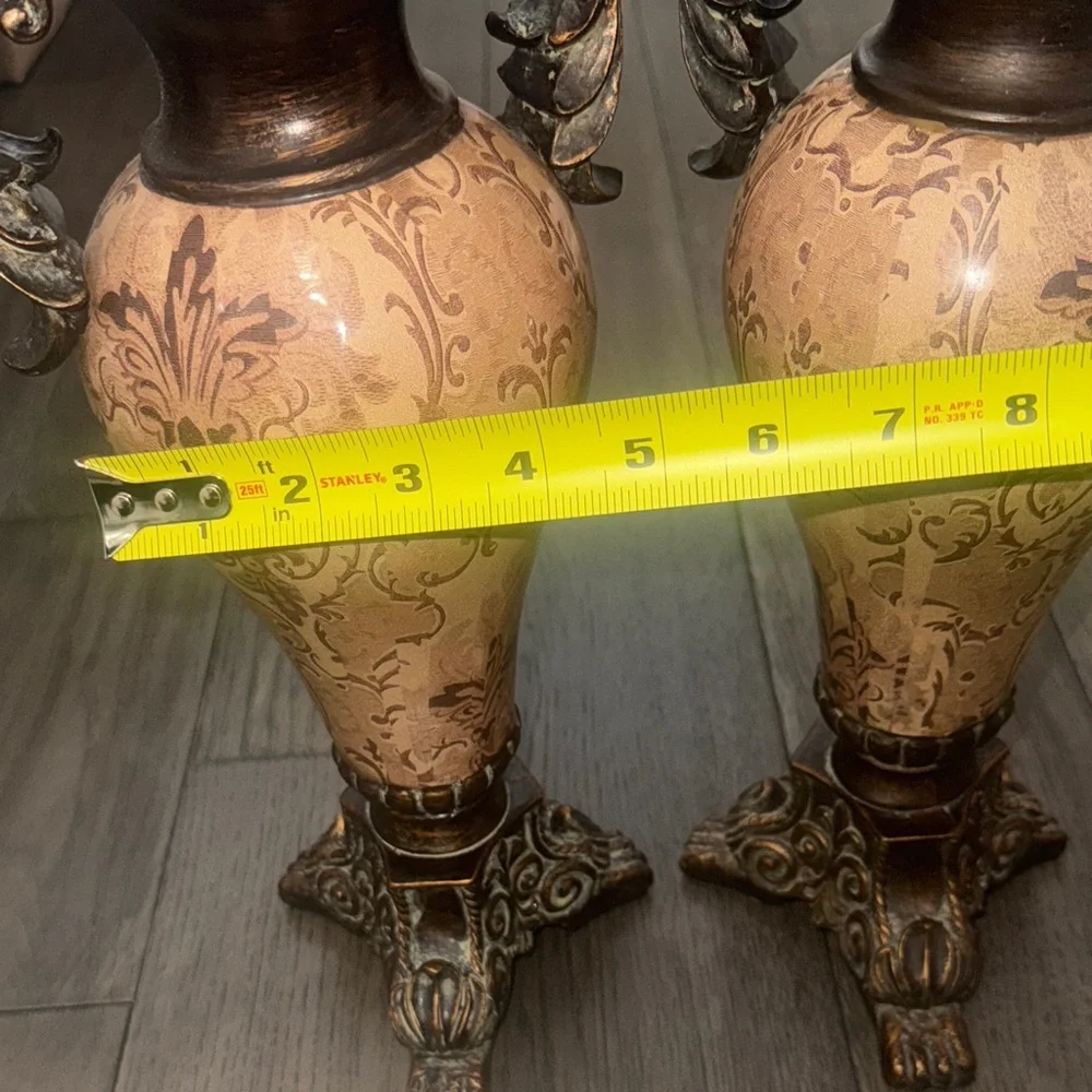 Elegant Brown Decorative Vases